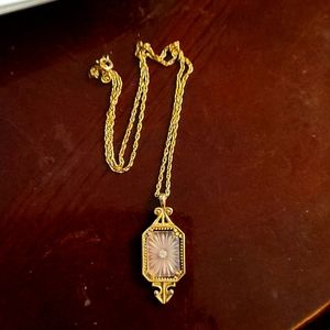 Vintage Avon Art Deco Necklace